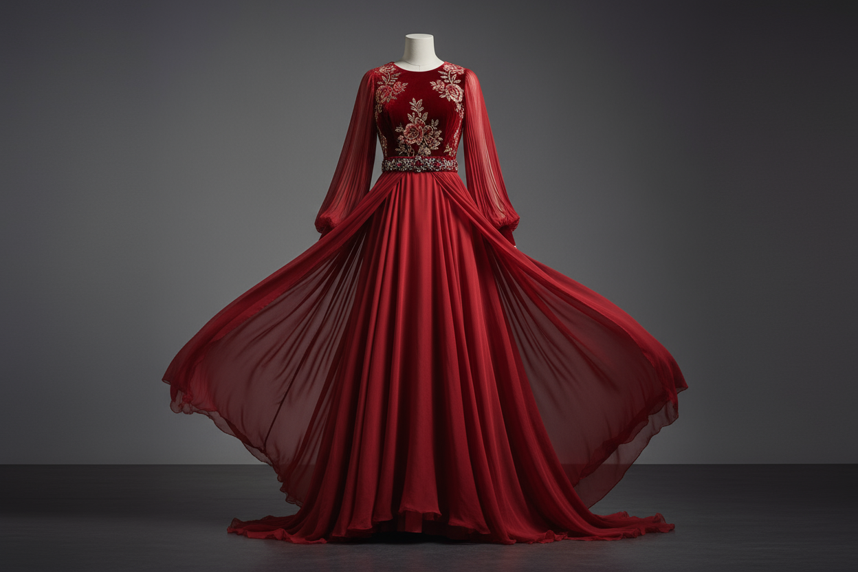 Beautiful red piece of clothing