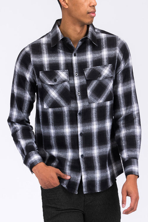 Brushed Flannel Shirt