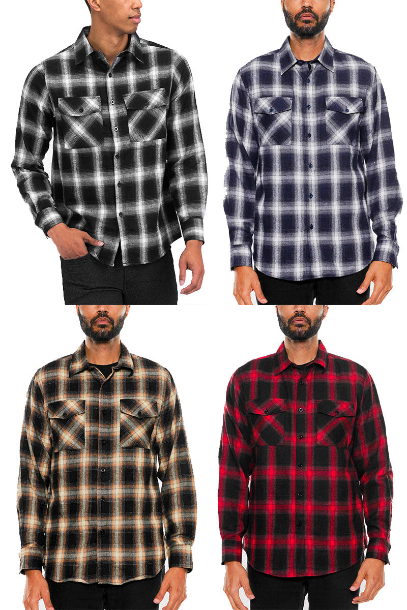 Brushed Flannel Shirt
