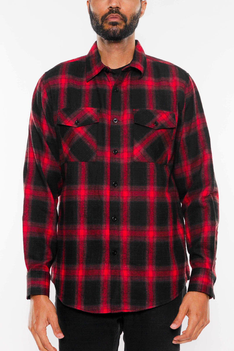 Brushed Flannel Shirt